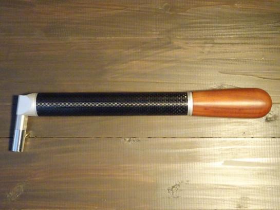 #4CW カーボンチューニングハンマー　ウッドハンドル/Straight Handle Carbon Tuning Hammer