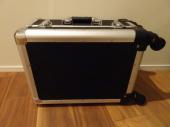 #210A アルミ工具ケース　伸縮式ハンドル&キャスター付/Tool Case W/Extension Handle & Casters