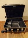 #210A アルミ工具ケース　伸縮式ハンドル&キャスター付/Tool Case W/Extension Handle & Casters