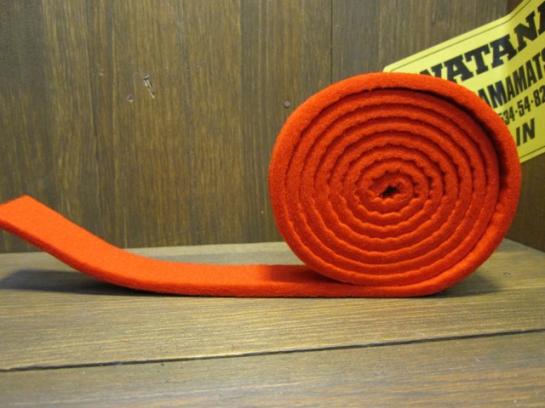 #27E ロングミュート/Muting felt 4.0tX25wX1.250L