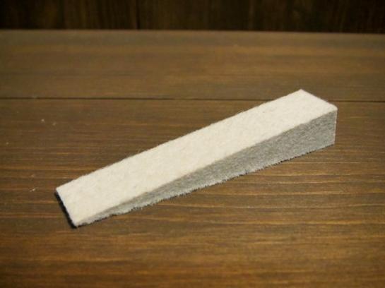 #36CS フェルトウェッジ　クリームS UP用/Felt wedge cream S for upright piano