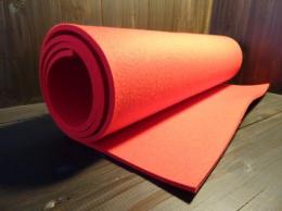 #274BK-500 バックチェックフェルト赤/Backcheck Felt,Red 6.5tx1.500wx500mm