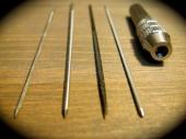 #154SET ブッシングリーマーセット/Bushing reamer 4 needles set w/handle