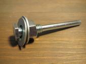 #202B-SHAFT ホイルワイヤーブラシ用シャフト 10mm穴用/Shaft for wheel wire brush brass