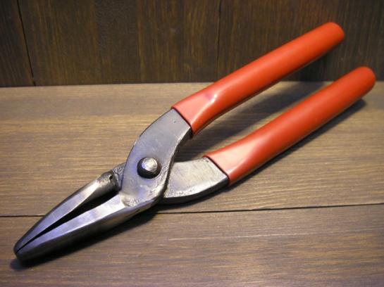 #133 特注矢床先端加工済 210mm/Press pliers