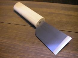 #192 皮裁包丁 秀次　42mm(刃幅)/Felt,leather knife HIDETSUGU