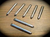 #6136-NI-3.2 フロントキーピン　ニッケル/Front key pin,nickel 5x3.2x38mm