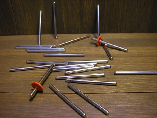 #5631-NI3.5 バランスキーピン鉄Ni/Balance key pin(nickel)3.5ΦX51mm