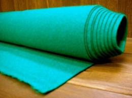 #274G-1.0-1000 フェルト緑/Felt 1.0tX1.800wX1.000mm