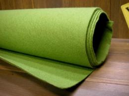 #274O-1.0-500 フェルトうぐいす/Felt 1.0tX1.800wX500mm