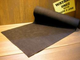 #274MS-200 エクセーヌ黒　のり付　GP譜面台用(合成皮革)/Cushion for music shelf 0.8tX1.270wX200mm