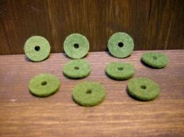 #268-OLIVE フレームパンチング　オリーブ/Frame punching olive