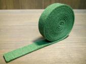 #260-63YO 鍵盤押えフェルト オリーブ/Key stop rail felt,olive 2.0tx15wx1.250mm
