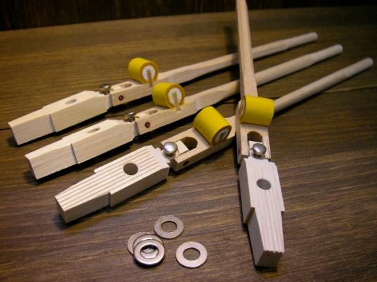 #261-2RY GPハンマーシャンクASSY レンナー型 旧フレンジY 八角&オーバルシャンク/ GP Hammer shanks assy Renner type(YAMAHA "OLD" TYPE)