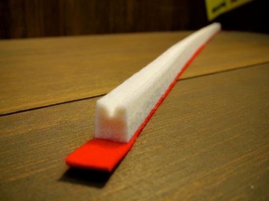 #260-16SW/L UPダンパーフェルト 1本止 ライニングフェルト付/UP damper felt,single w/lining felt