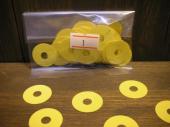 #F1 紙パンチングF1(100枚入)/Paper punching(100pcs)  0.15tX20Φ 黄色