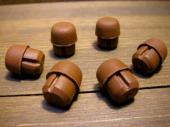 #271-11W ゴムボタン #11 茶 GP大屋根用 YAMAHA(10個入り)/Rubber button(Per 10)