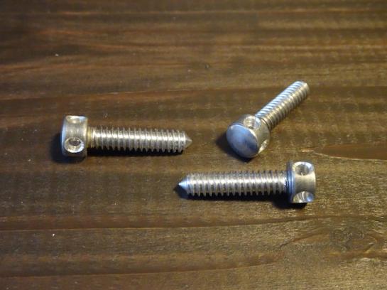 #260-47SCREW UPキャプスタンスクリュー(アルミ)8Φx4.6Φx25L/UP Capstan Screw,Aluminium
