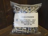 #260-47SCREW UPキャプスタンスクリュー(アルミ)8Φx4.6Φx25L/UP Capstan Screw,Aluminium