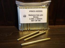 #5631-B3555 バランスキーピン真鍮/Balance key pin(brass)3.5ΦX55mm