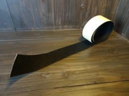 #274MS-45 エクセーヌ黒 のり付 GP譜面台用(合成皮革)/Cushion for music shelf 0.8tx45wx1.052mm