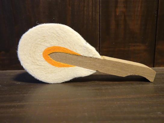 #261-C7FFW-AA-2 GPハンマーヘッド"FFW" オレンジオールアンダーフェルト 赤ウッド  YAMAHA C7タイプ/GP Hammer heads"FFW-AA" type YAMAHA C7