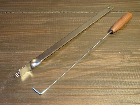 #57T-W/SL ツイストピッカー3本針 シャンクリフター付/Twist picker,3 needles w/GP Hammer shank lifter