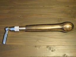 #2E チューニングハンマーボール型　伸縮　黒檀ハンドル/Ebony ball handle extension tuning hammer